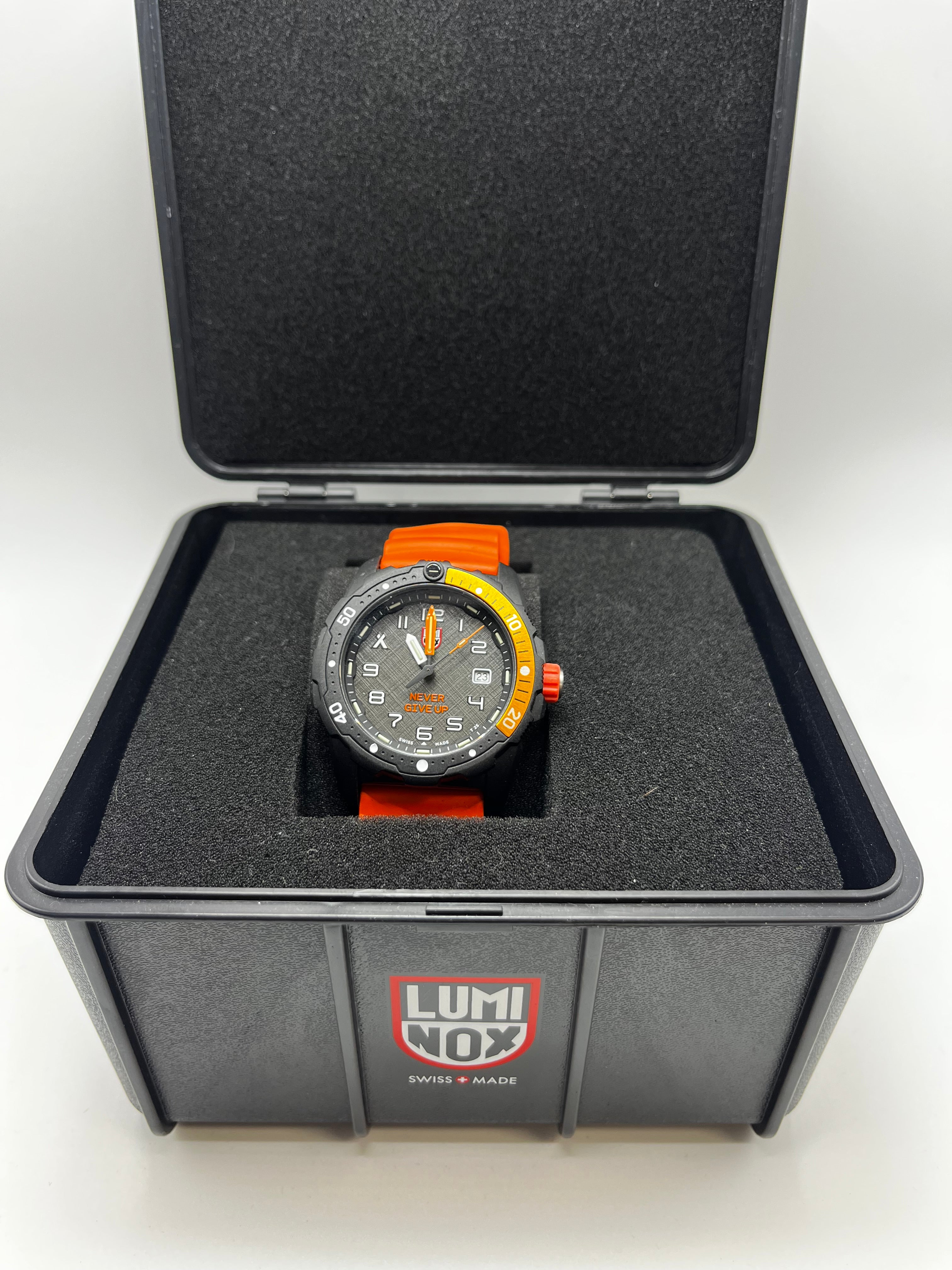 Luminox Bear Grylls Survival Watch – Orange Rubber Strap