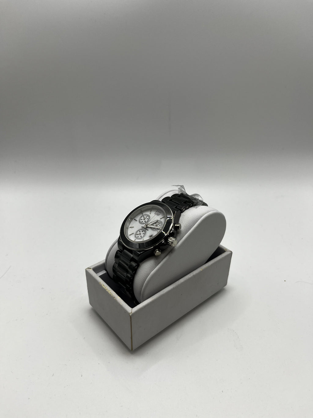 Danish Design Ladies Black Ceramic Chronograph