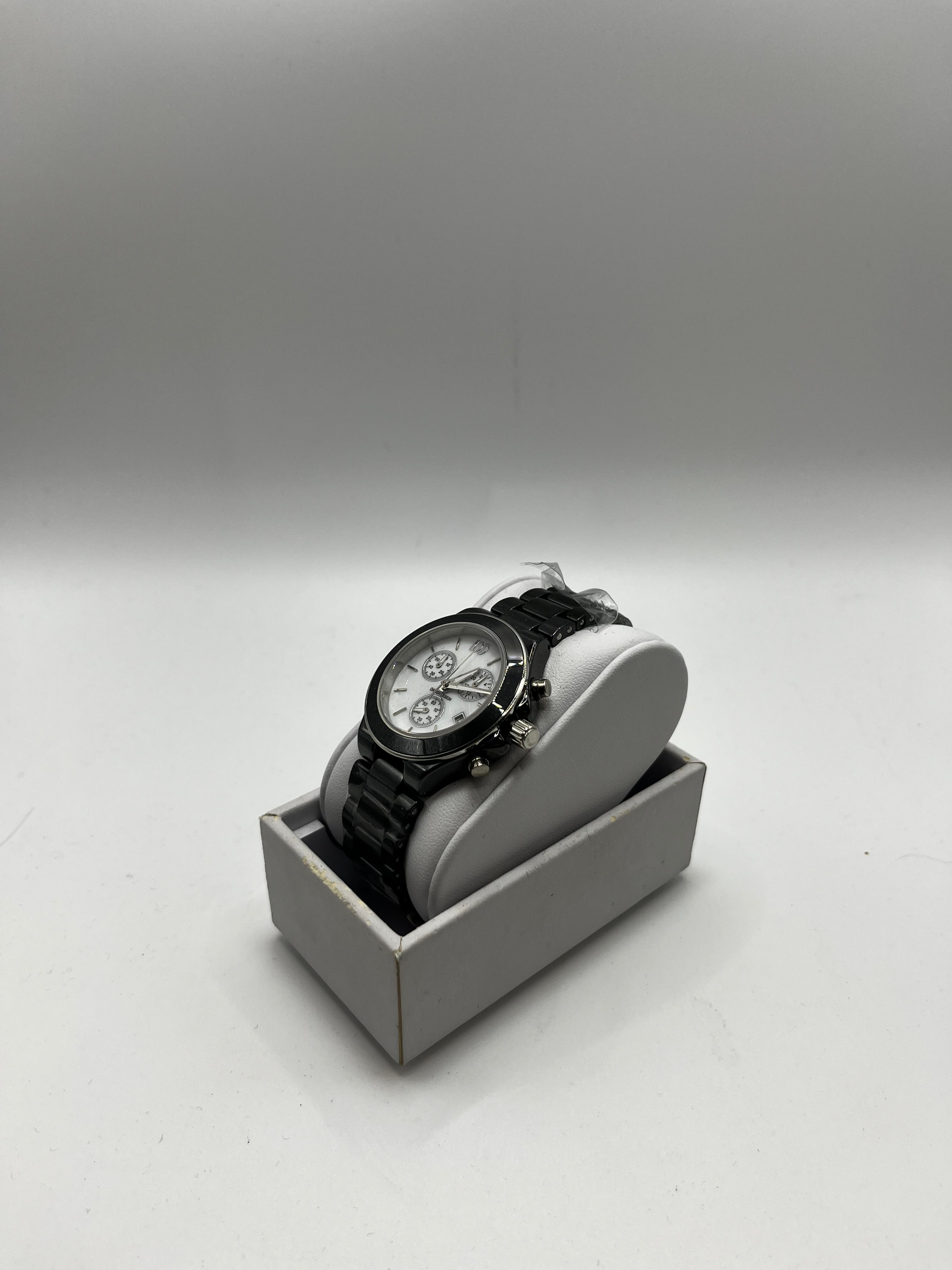 Danish Design Ladies Black Ceramic Chronograph