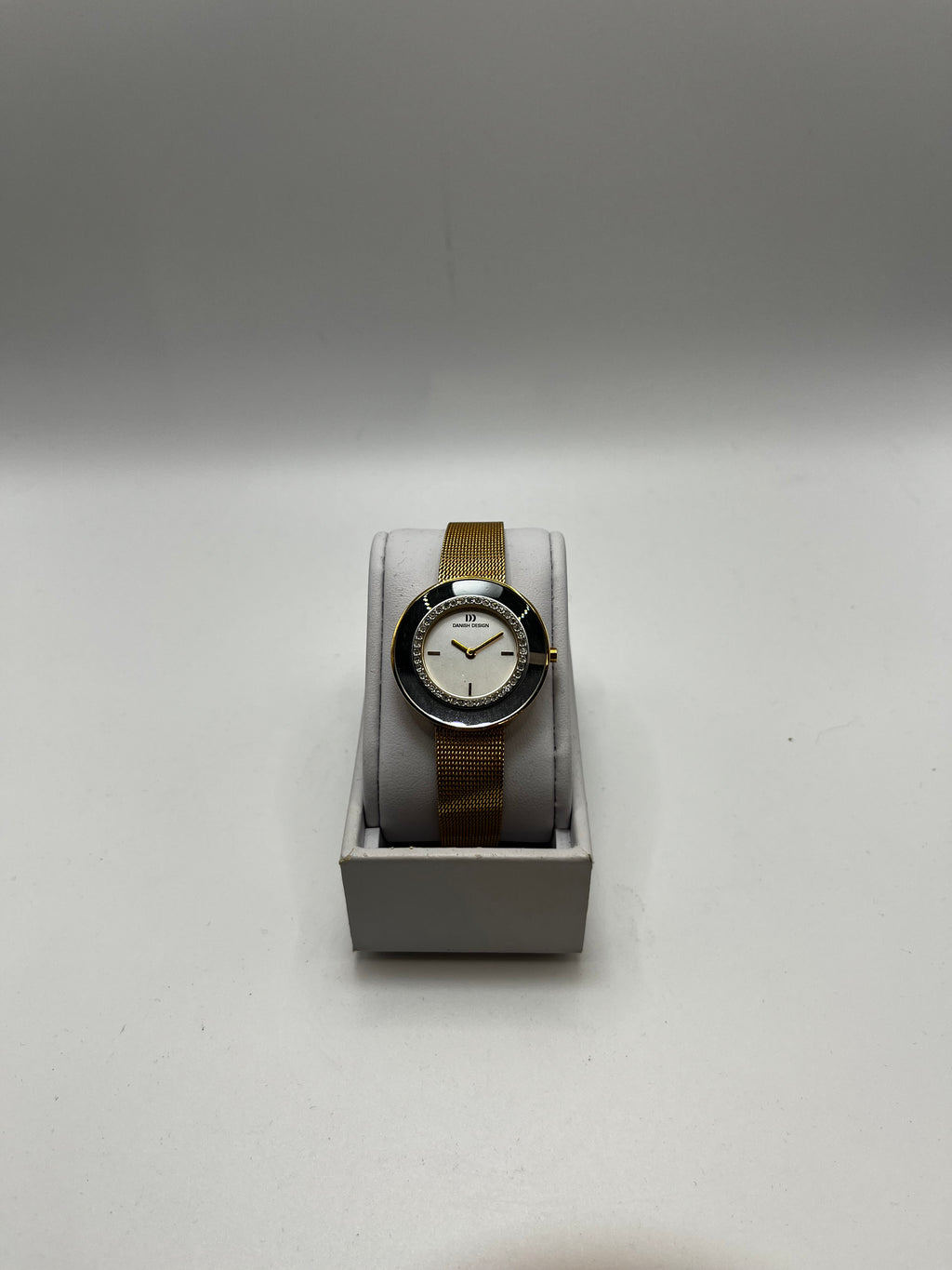 Danish Design Ladies Crystal Bezel Watch