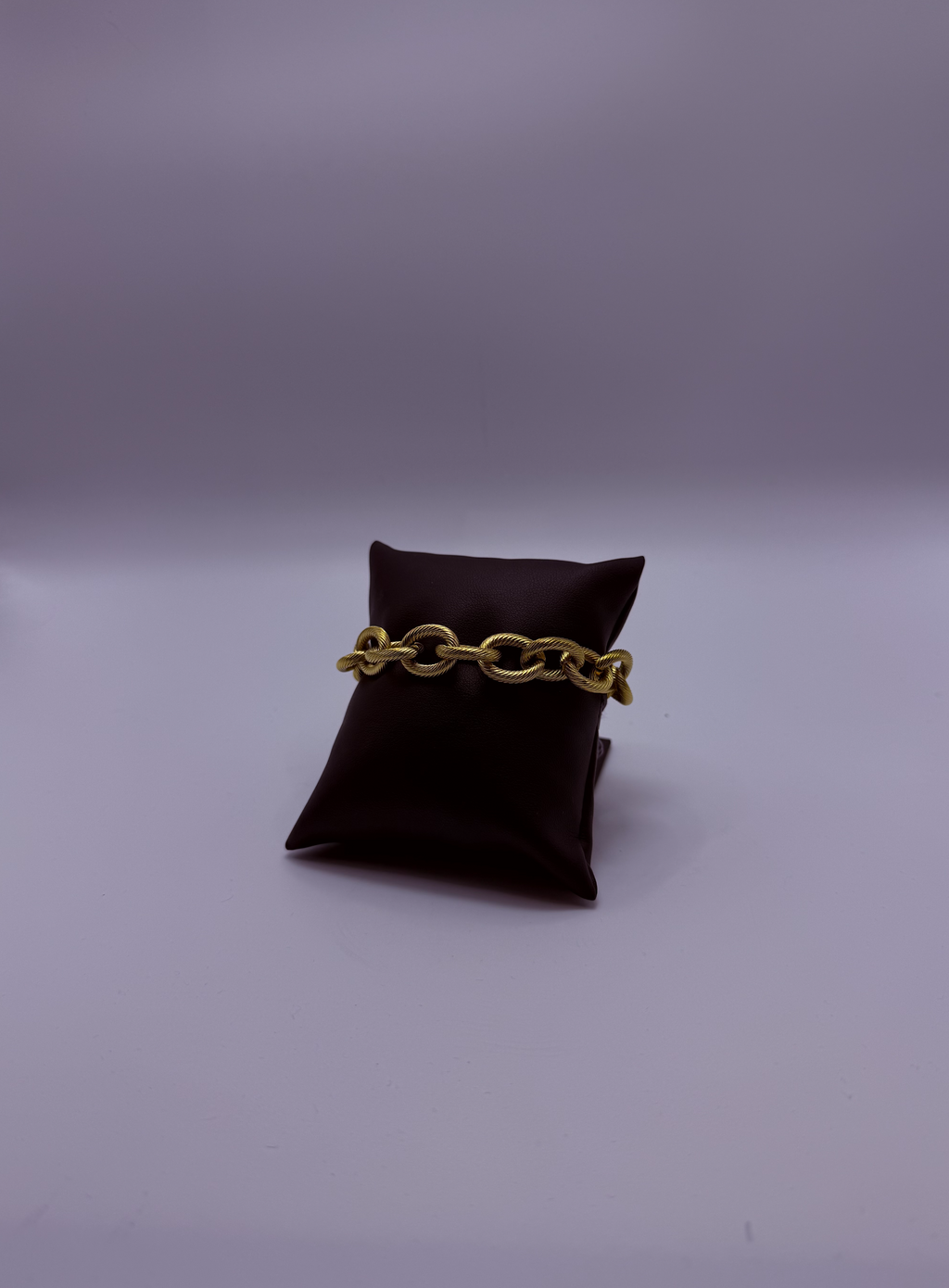 Elegatto Gold Rope Chain Bracelet by Gianni Sechini