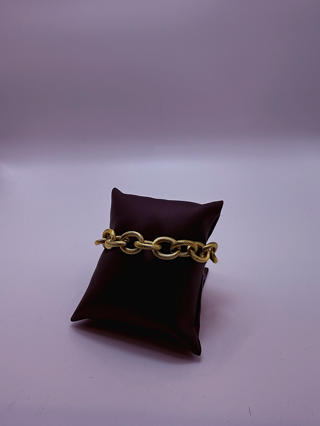 Elegatto Gold Rope Chain Bracelet by Gianni Sechini