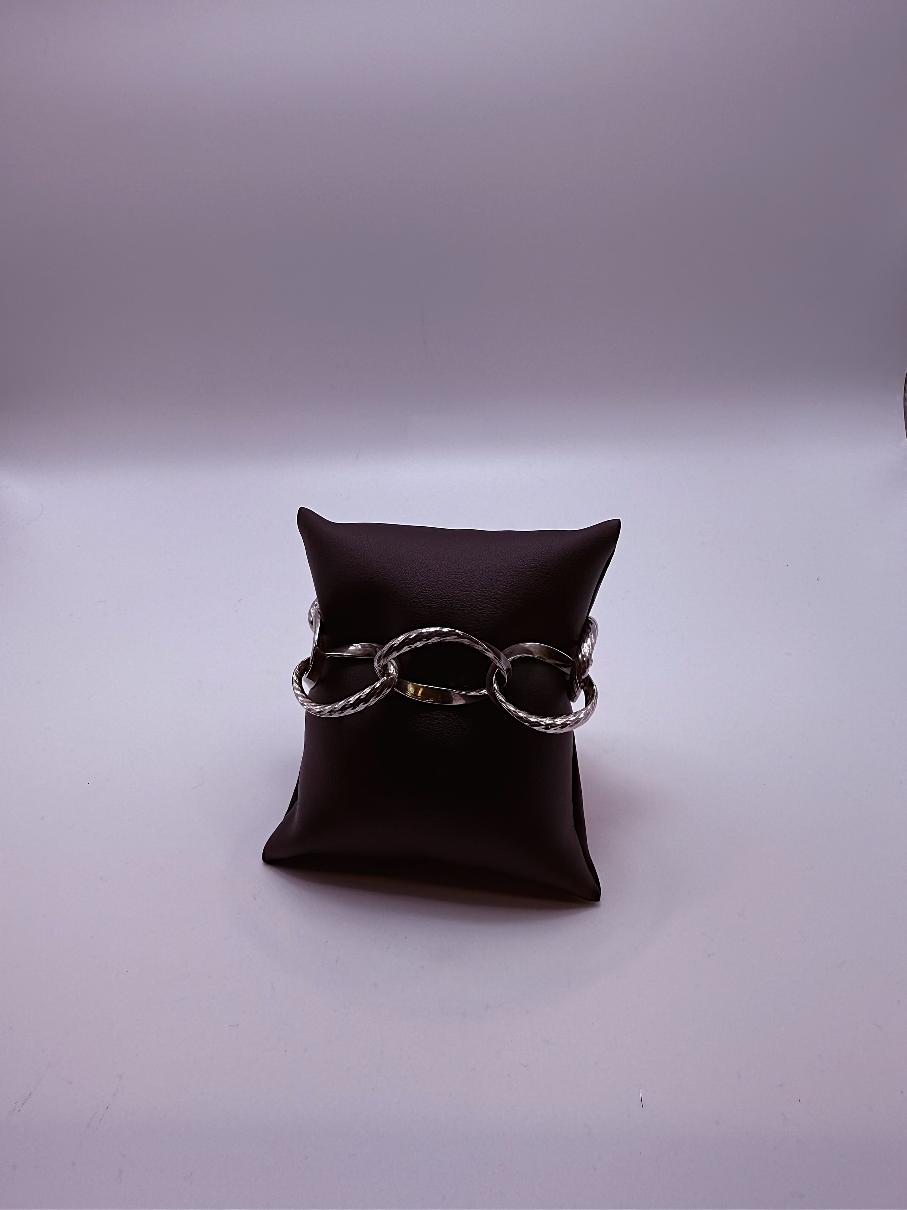 Marcello Pane Silver Chain Bracelet by Gianni Sechini