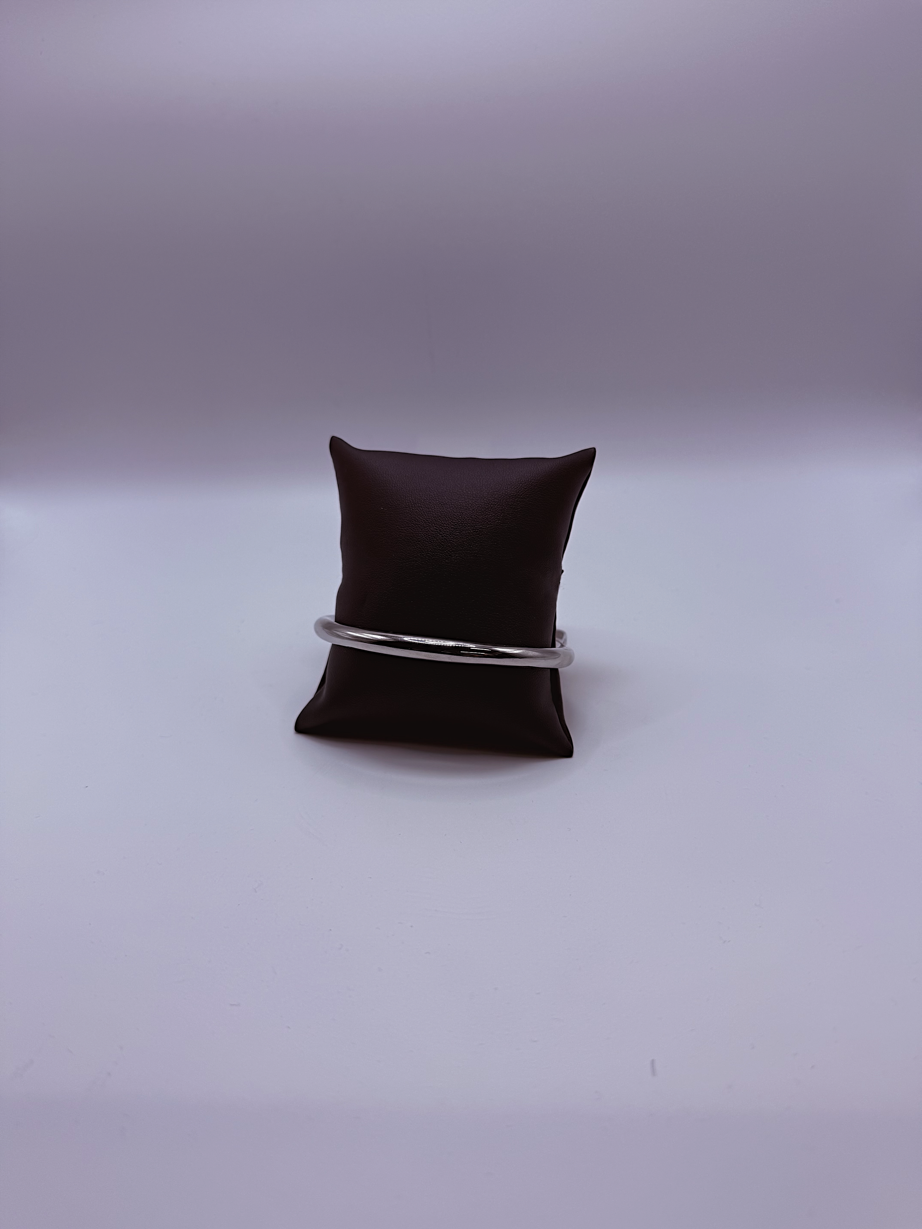 Elegatto Silver Bar Cuff Bracelet by Gianni Sechini