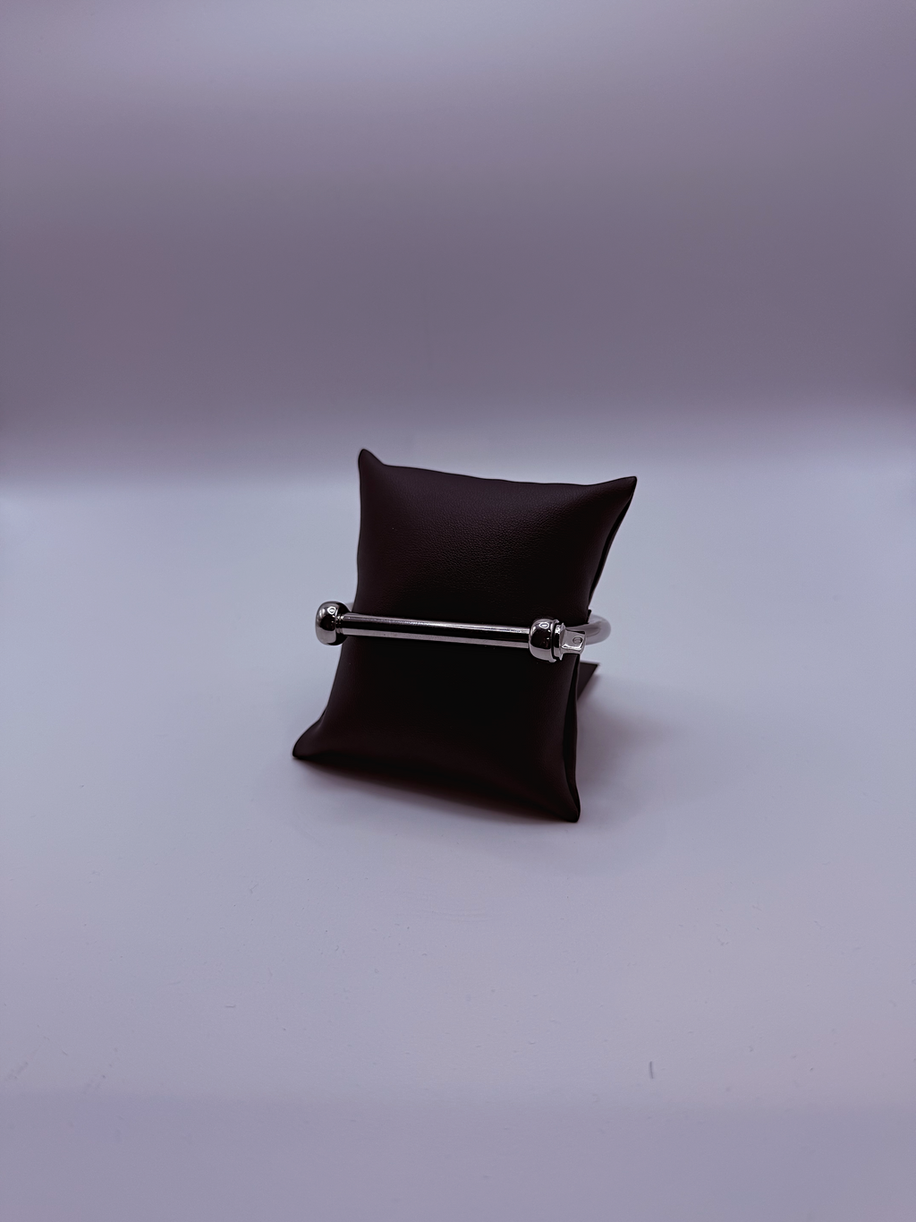 Elegatto Silver Bar Cuff Bracelet by Gianni Sechini