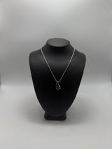 Teardrop Pendant Necklace – Stainless Steel by Gianni Sechini