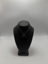 Chai Diamond Pendant Necklace in 14K White Gold by Gianni Sechini