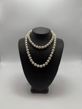 Akoya Pearl Double-Strand Necklace with 14K Gold Clasp